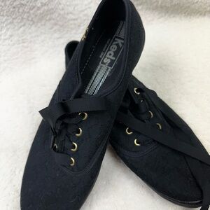 Black Lace Keds